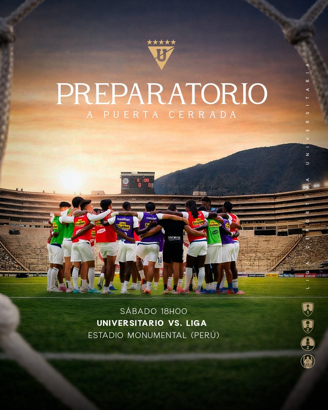 LDU de Quito confirmó amistoso frente a Universitario de Deportes. (Imagen: LDU de Quito)
