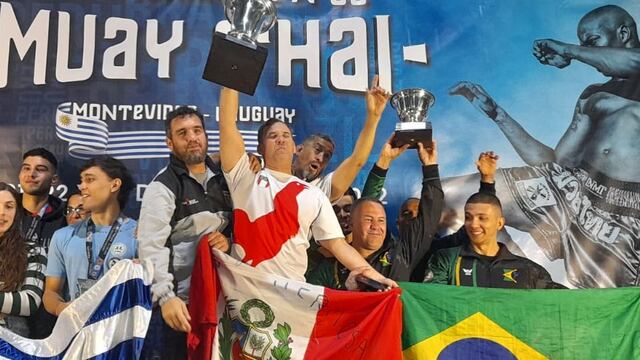 5 de oro y 4 de bronce: exitosa participación peruana en Campeonato Sudamericano de Muay Thai 2022