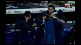 ¡Inatajable! El golazo de Léo Baptistão para el descuento 2-1 de Espanyol ante Real Madrid [VIDEO]