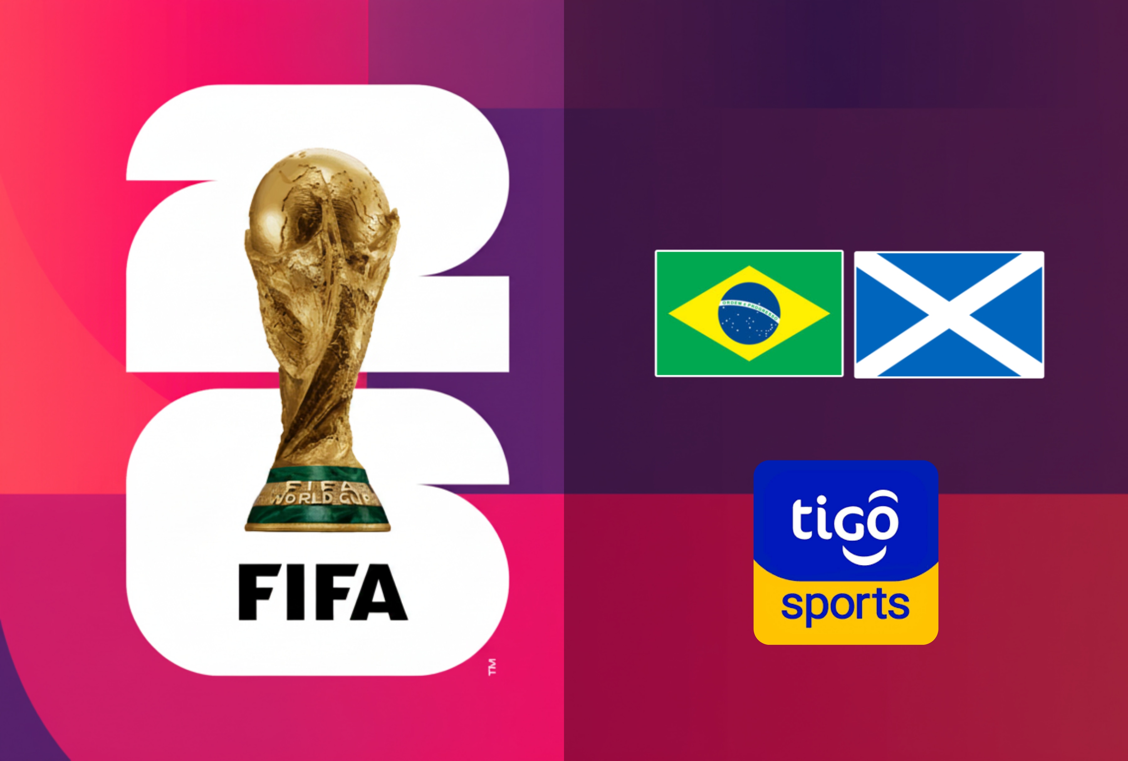 Acceda a TiGo Sports en vivo gratis y descubra dónde mirar el partido Escocia vs. Brasil por la Copa del Mundo. Opciones oficiales en sistemas de fútbol TV y mediante la aplicación de TiGo Play online. | Crédito: fifa.com / Composición Depor