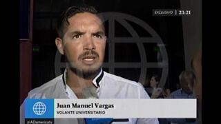 Juan Manuel Vargas: "Nos han bendecido y espero que eso nos traiga suerte"
