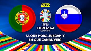Canal de TV y horarios del Portugal vs Eslovenia