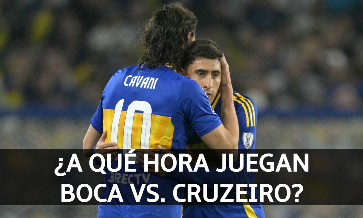 Horarios del partido de Boca vs. Cruzeiro de la Copa Sudamericana 2024. Conoce a qué hora empieza el encuentro de vuelta. (Foto: AFP / Composición Depor)