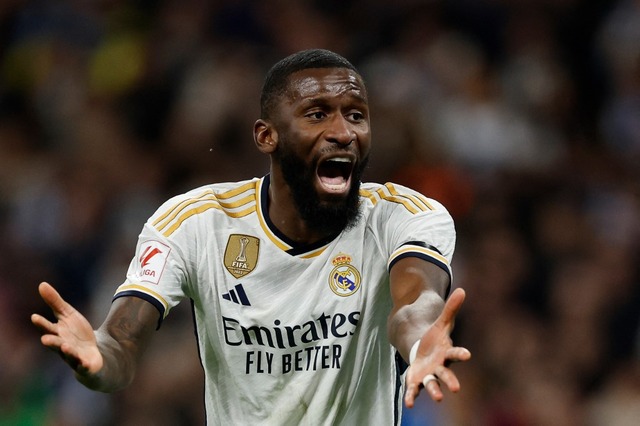 Antonio Rudiger | Central izquierdo | Real Madrid. (Foto: AFP)