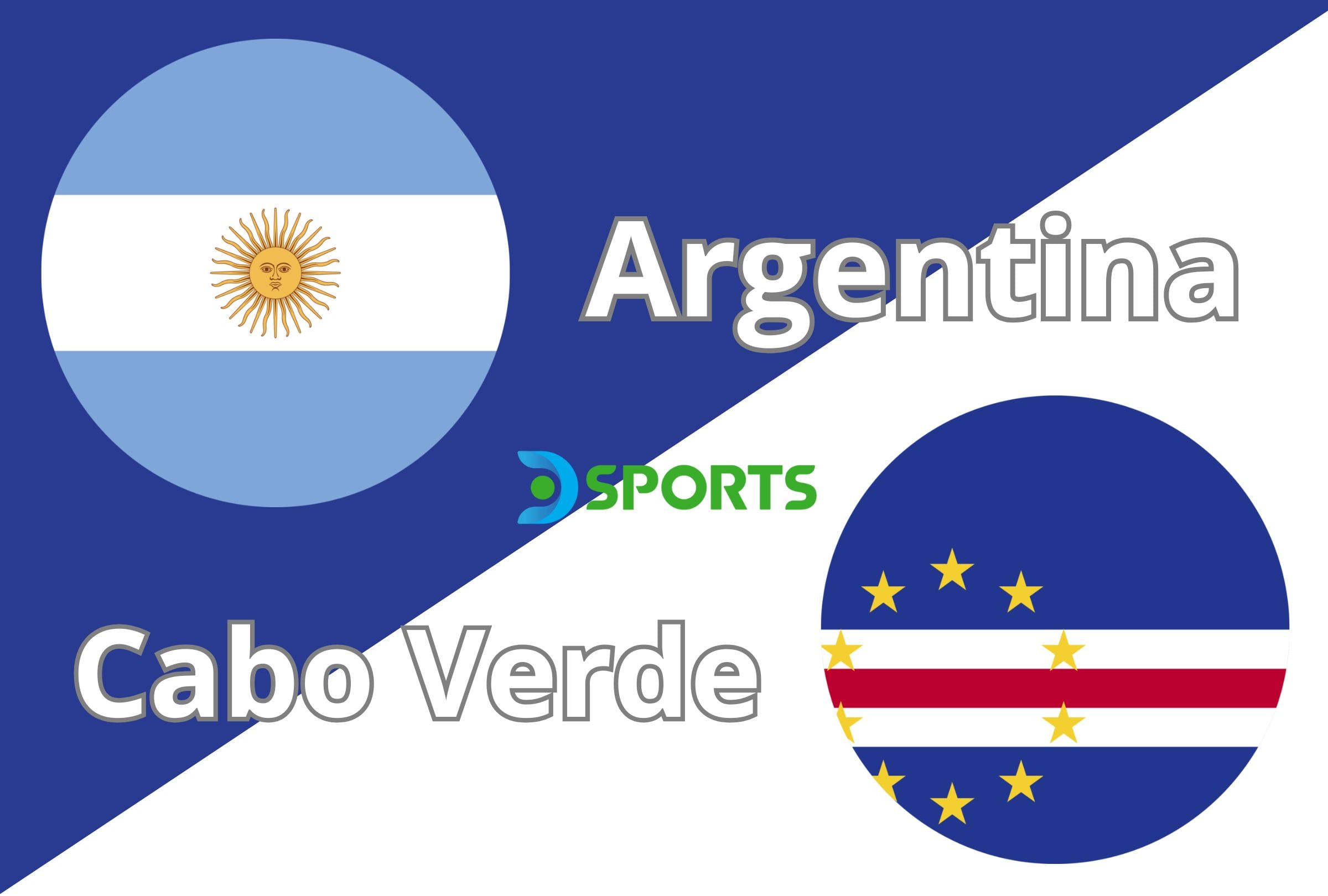 DSports transmite por TV y online el partido entre Argentina vs. Cabo Verde EN VIVO y EN DIRECTO ONLINE hoy 3 de julio por los 16vos de final de la Copa Mundial 2026. (Foto: Composición Depor)