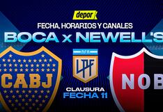 Boca vs. Newell’s: fecha, horarios y canales por Liga Profesional Argentina