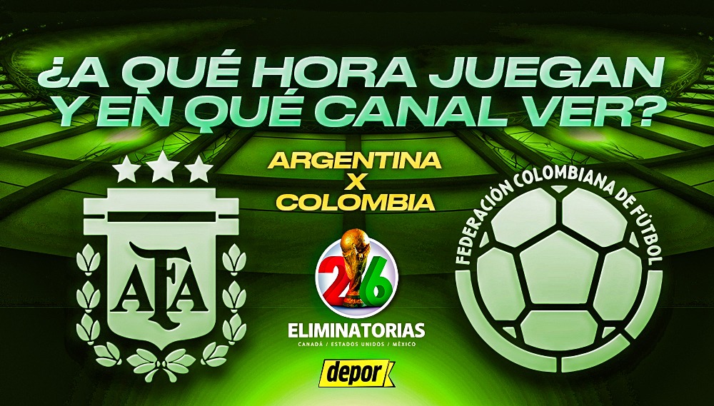 Argentina y Colombia se enfrentan en Buenos Aires por la fecha 16 de las Eliminatorias. (Diseño: Christian Marlow)