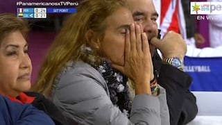 Todos estuvimos así: la reacción de Natalia Málaga tras punto crucial colombiano en los Juegos Panamericanos 2019 [VIDEO]