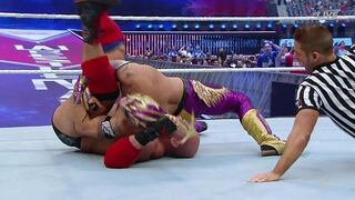 WrestleMania 32: Kalisto retuvo su cinturón ante el gigante Ryback