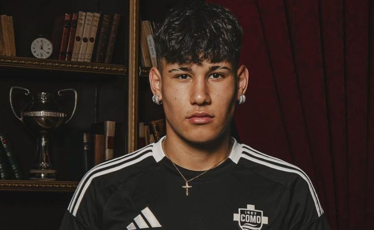 Francesco Andrealli marcó el gol del descuento en el partido de práctica contra Sochi FC. (Foto: Como 1907)