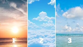¿Cuál cielo te parece hermoso? Elige uno y sabrás lo que oculta tu ser interior