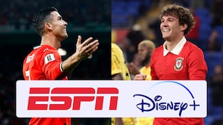 ESPN vía Disney Plus transmitió Portugal 1-0 Gales por Fecha 1 de Nations League (24/09/2026)