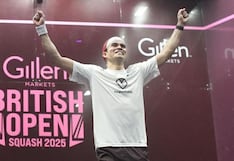 Diego Elías hace historia y conquista por primera vez el British Open de Squash
