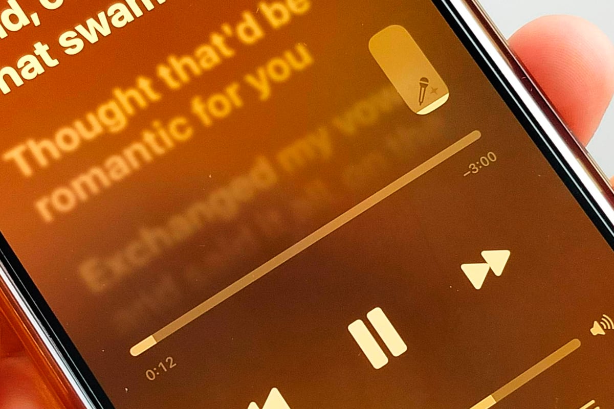 Truco para poder activar el "modo karaoke" o "Sing" en Apple Music. (Foto: MAG - Rommel Yupanqui)