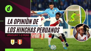 Uruguay 1-0 Perú: hinchas de la ‘bicolor’ opinaron tras la polémica jugada sobre el final del partido