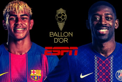 ESPN transmitió la ceremonia del Balón de Oro por TV y online (22/09/2025)