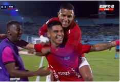¡De cabeza! Gol de Luis Ramos para el 3-0 de América de Cali vs. Racing por Sudamericana