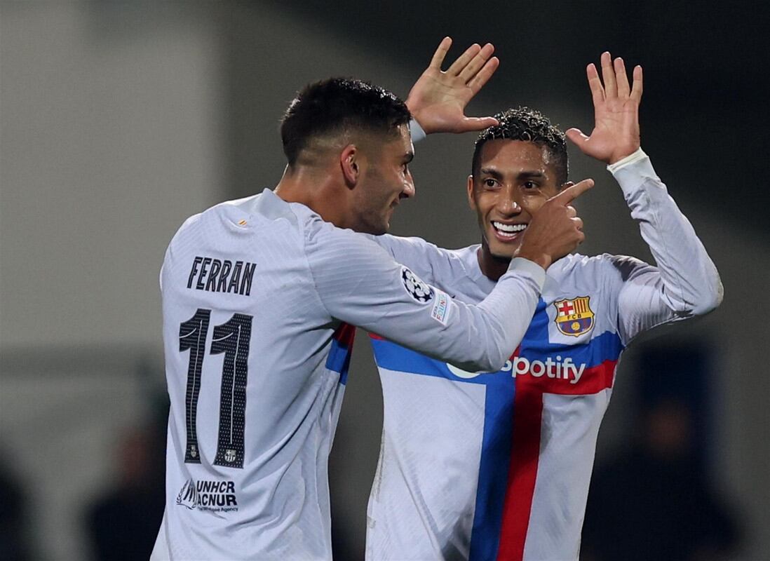 Ferran Torres y Raphinha podrían salir del FC Barcelona. (Foto: FC Barcelona)