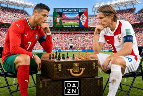 DAZN transmitió el partido Portugal 2-1 Croacia por el Mundial 2026