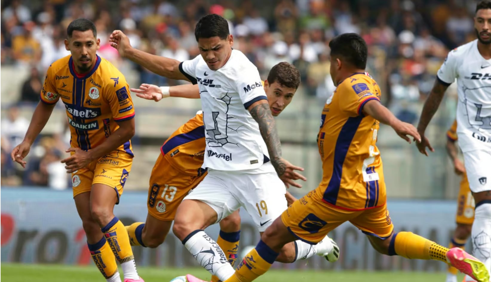 Pumas protagoniza épica remontada sobre el San Luis en el Estadio Ciudad Universitaria