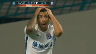 El 'Apache' no lo cree: la injusta jugada anulada a Tevez que terminó en golazo en China [VIDEO]