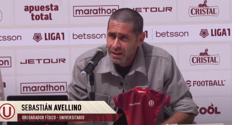 Sebastián Avellino brindó conferencia de prensa. (Captura)