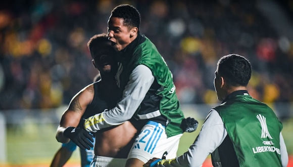 Sporting Cristal vs. The Strongest en partido por Copa Libertadores 2023. (Foto: Sporting Cristal)