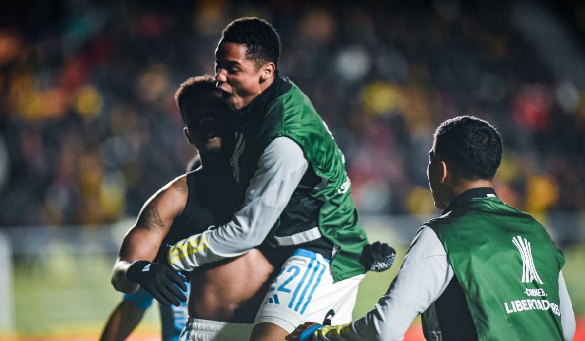 Sporting Cristal vs. The Strongest en partido por Copa Libertadores 2023. (Foto: Sporting Cristal)