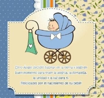 Imágenes para felicitar la llegada o el nacimiento de un bebé. (Foto: Pinterest)