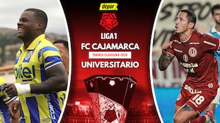 Gratis, Universitario vs. FC Cajamarca EN VIVO: ver transmisión Liga 1 MAX online
