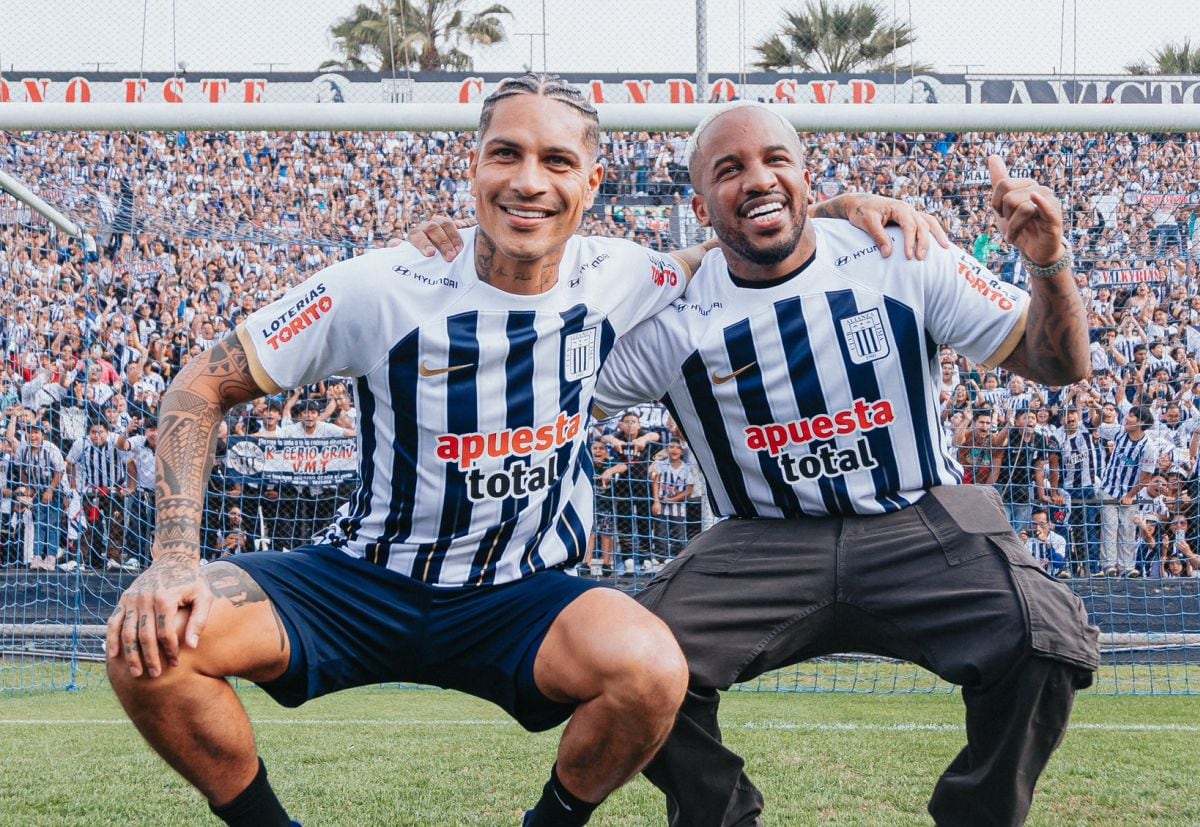 Paolo Guerrero y Jefferson Farfán jugaron juntos en las categorías inferiores de Alianza Lima. (Foto: Club Alianza Lima)