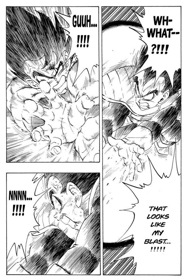 Vegeta tiene su propio "Kamehameha" con el Galick Gun