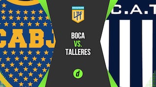A qué hora juegan Boca vs. Talleres: se miden en la Liga Profesional de Argentina vía TNT Sports