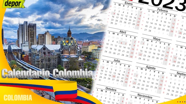 Calendario 2023 en Colombia:  feriados que están pendientes en el año