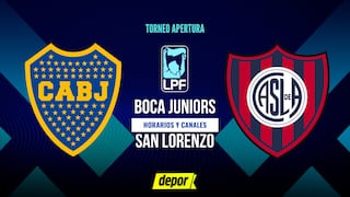 Canales y horarios del Boca vs. San Lorenzo: link de transmisión