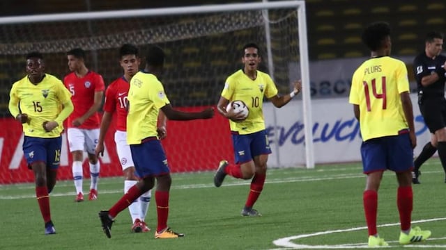 ¿El mejor tanto del Sudamericano? El impactante golazo de Mina con Ecuador ante Chile Sub 17 [VIDEO]