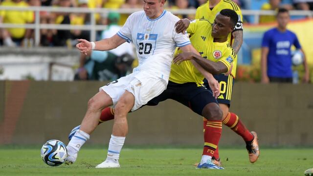 Con un penal sobre el final: Uruguay rescató un empate ante Colombia en Barranquilla