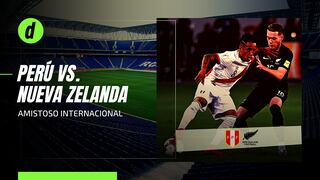 Perú vs. Nueva Zelanda: apuestas, horarios y canales TV para ver el amistoso internacional