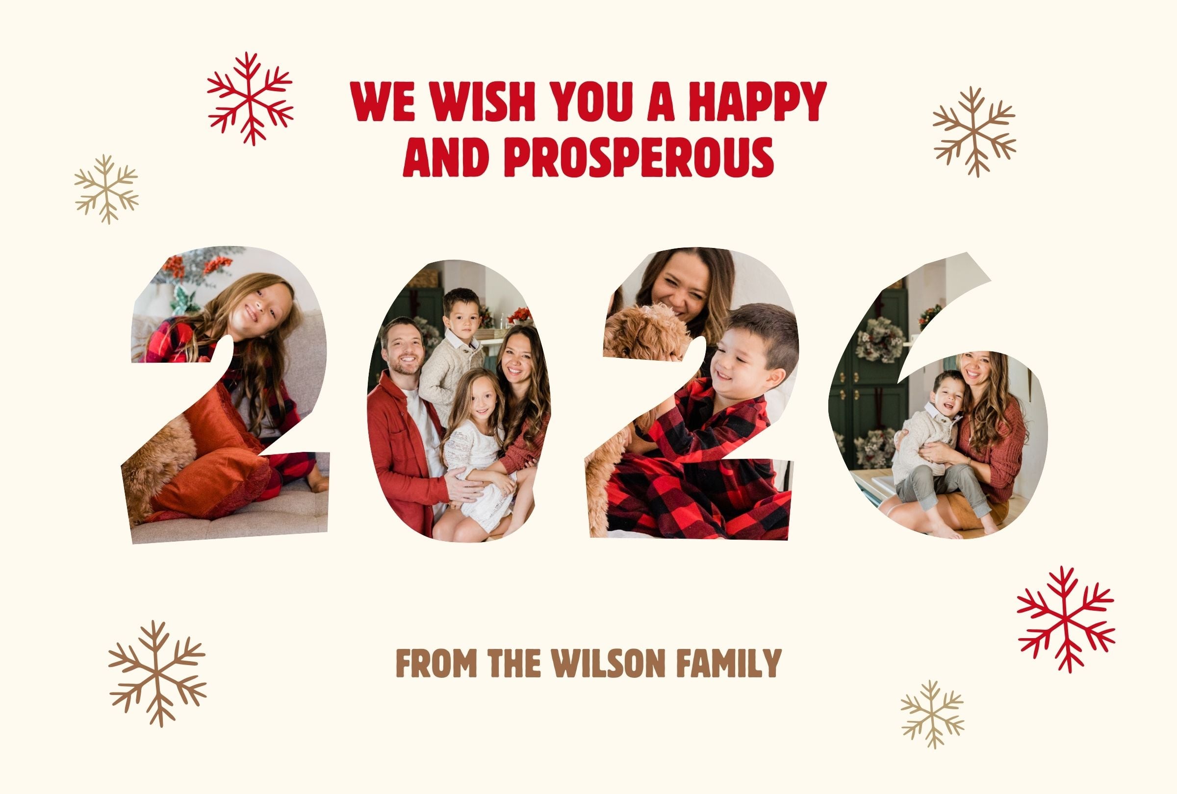 UNITED STATES, 31/12/2025.- May our family always stay happy, safe, and united. PHOTO BY CANVA.COM