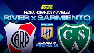 River vs. Sarmiento: fecha, hora y canal de TV por la Liga Profesional Argentina