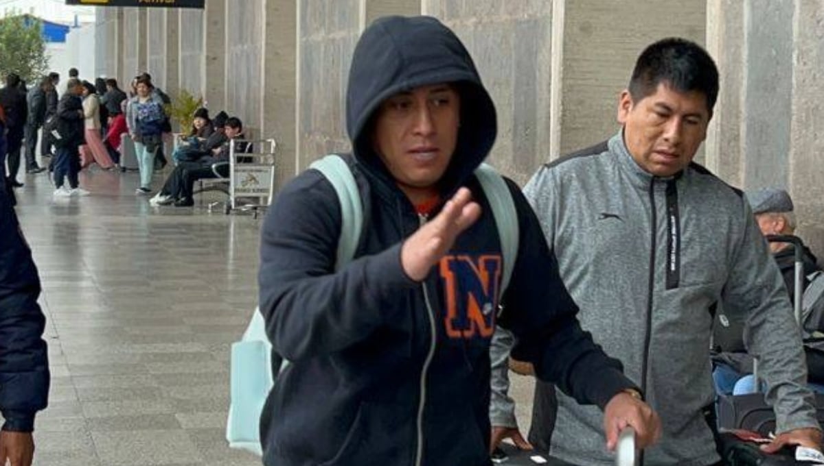 Christian Cueva llegó a Cusco este lunes 6 de enero en horas de la mañana. (Foto: Juan Sequeiros)