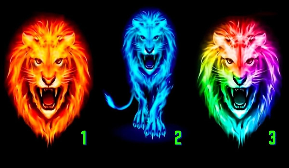 Elige uno de los leones en este test visual y descubre si eres valiente (Foto: Pinterest).