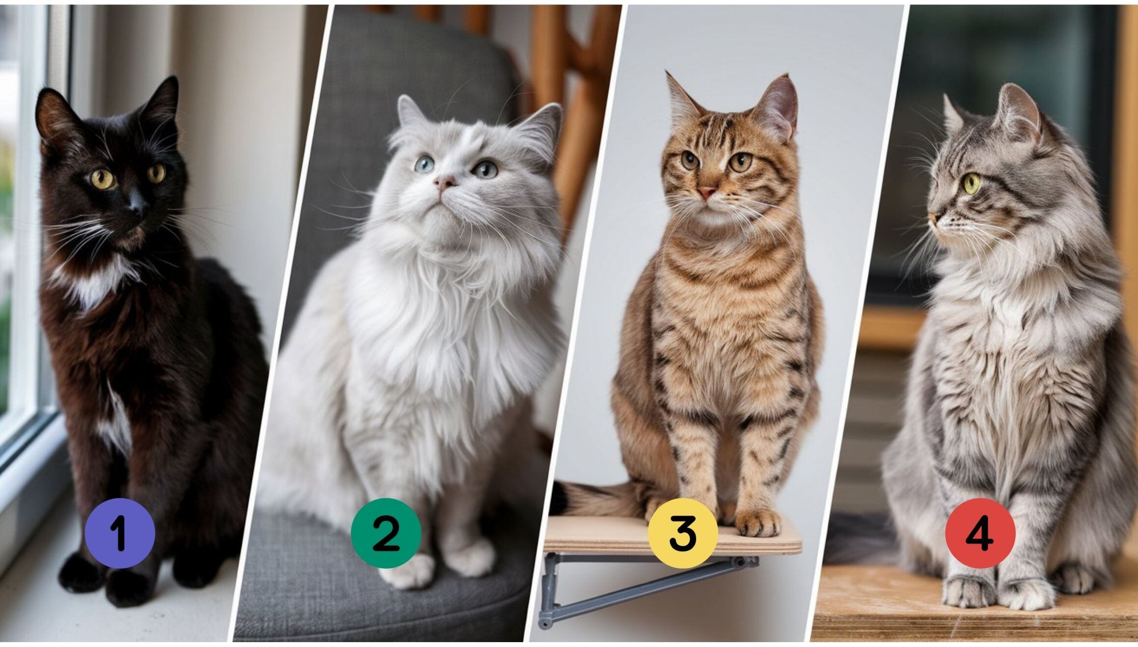 Descubre si eres una persona manipuladora con solo elegir uno de los cuatro gatos (Foto: Depor).