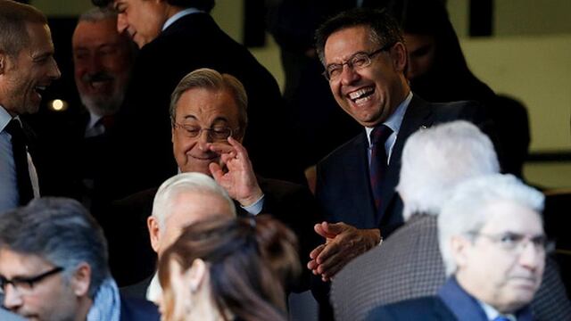 A pura risa: Bartomeu envió un dardo al Madrid y presumió de los títulos del Barza