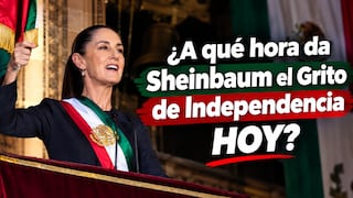 🕚 A qué horas van a dar el Grito de Independencia EN VIVO HOY con Claudia Sheinbaum en el Zócalo