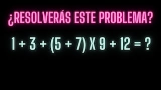¿Lo lograrás? El 2% de usuarios resolvieron este problema “difícil”