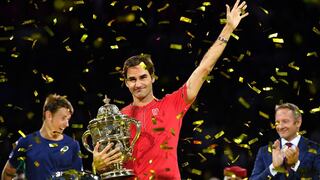 Sigue haciendo historia: Roger Federer ganó su título número 10 en Basilea tras derrotar aAlex De Miñaur