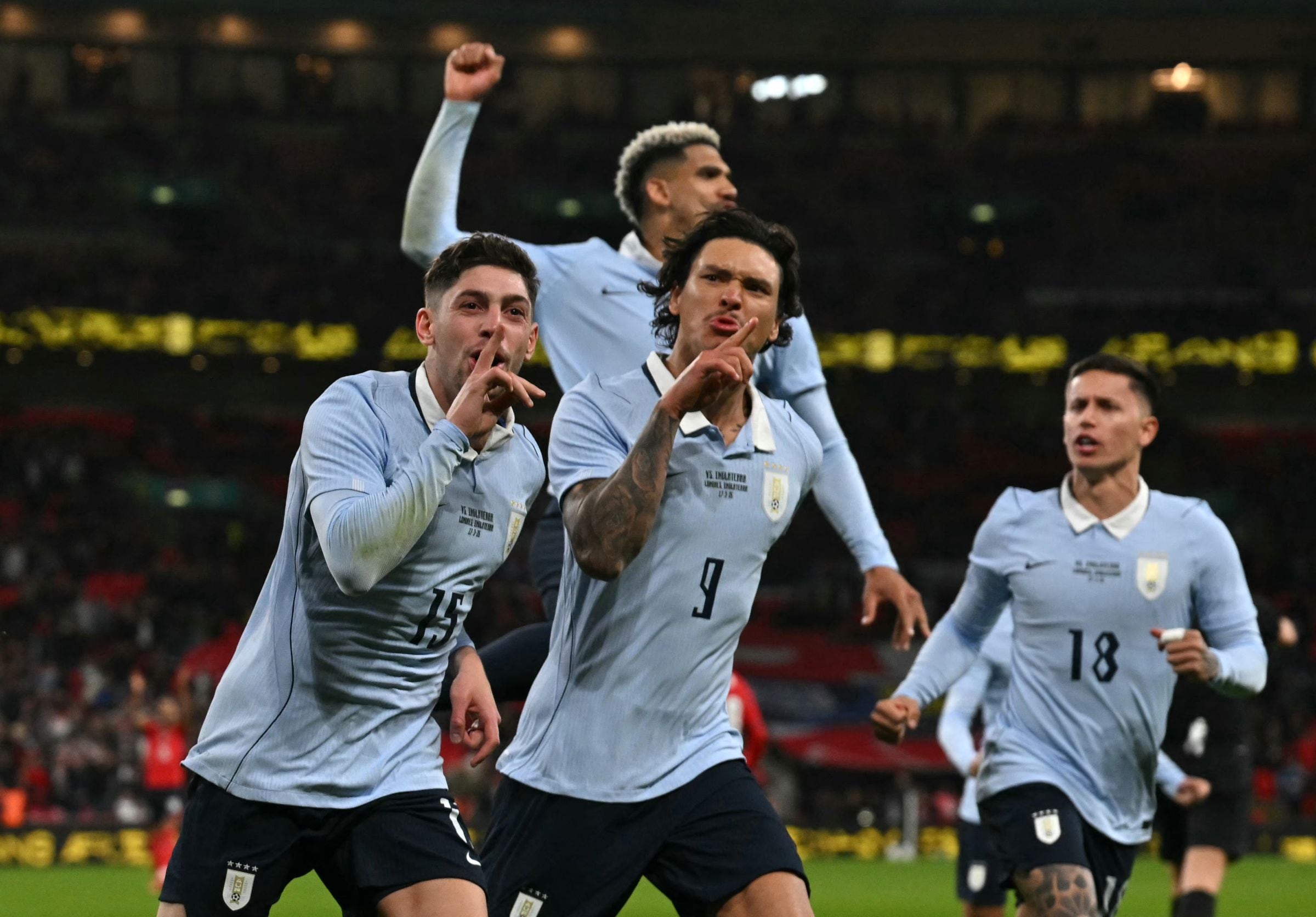 La selección de Uruguay espera tener un excelente rendimiento en la Copa Mundial 2026. (Foto: Glyn KIRK / AFP)