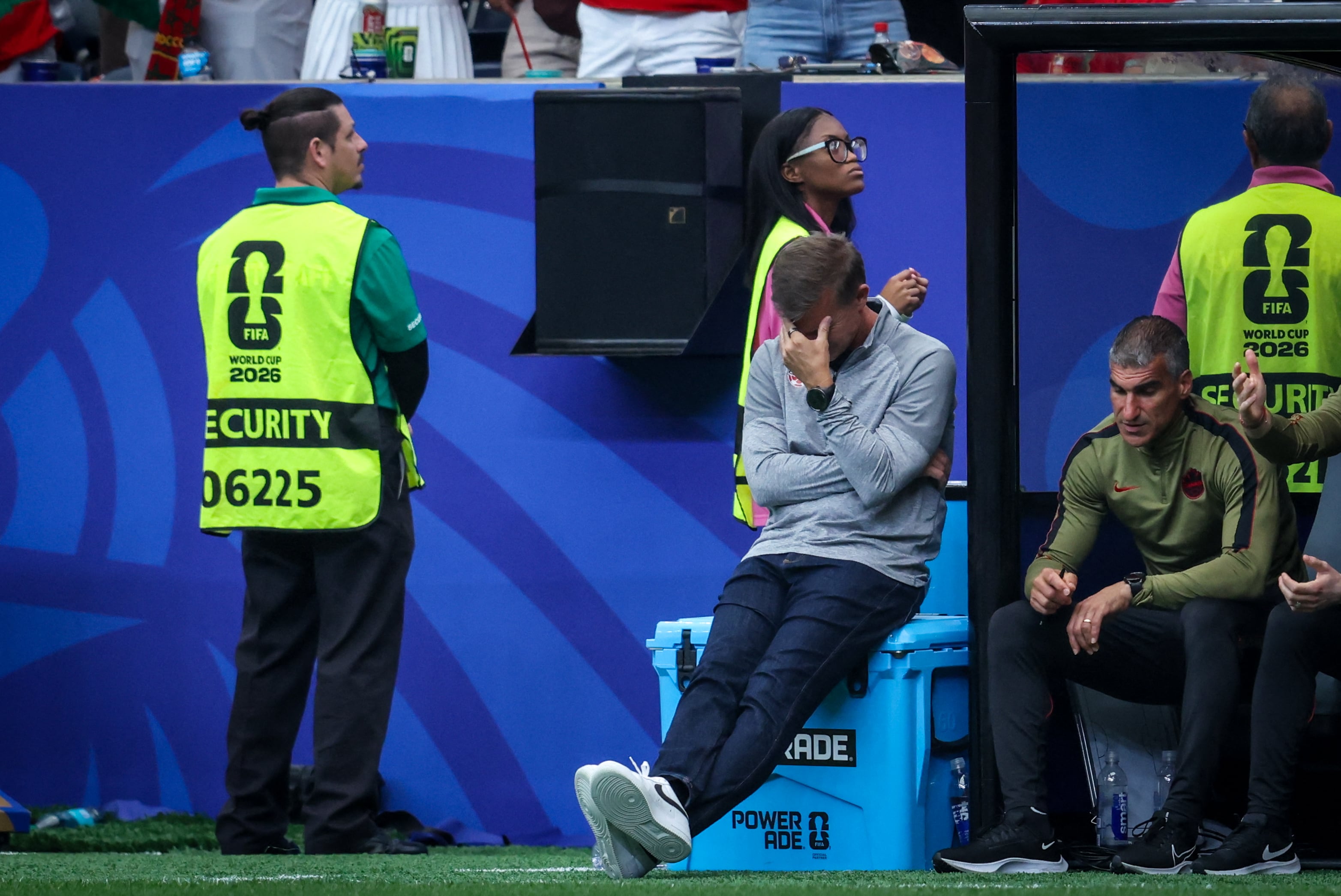 DT de Canadá analizó el partido frente a Perú (Foto: AFP)