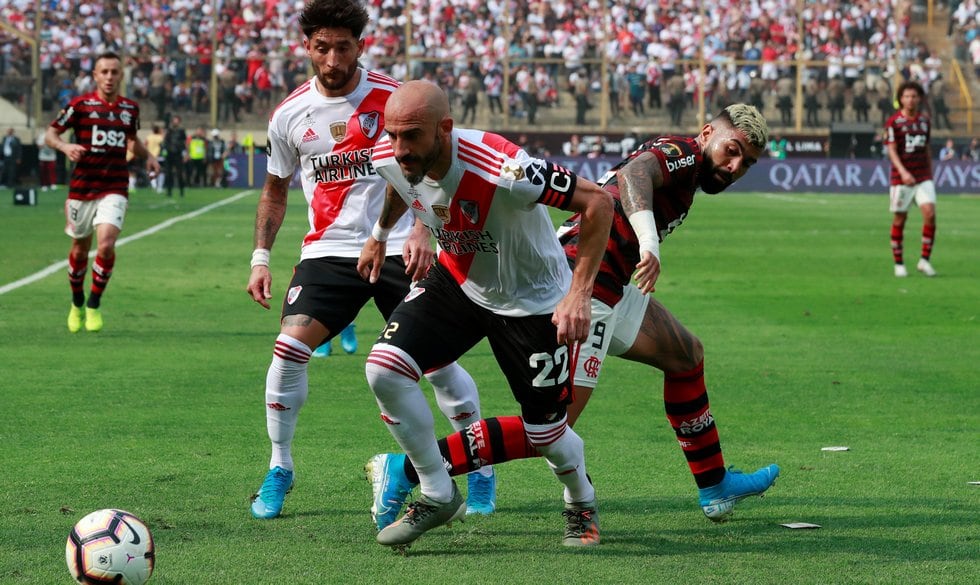 River Plate vs. Flamengo se enfrentaron en la final de la Copa Libertadores 2019. (Foto: Reuters)
